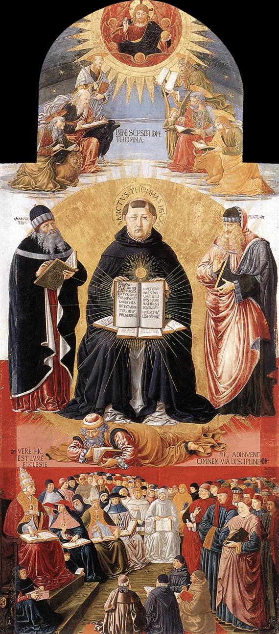 Triumph of St Thomas Aquinas fg
